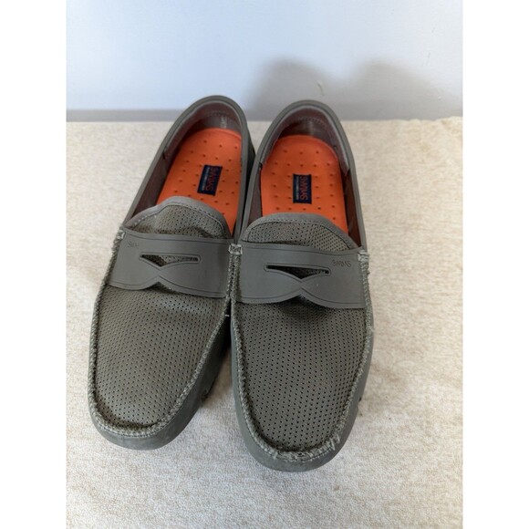 Swims Mens Penny Loafer Casual Party  Gray Mens 9 main image 9